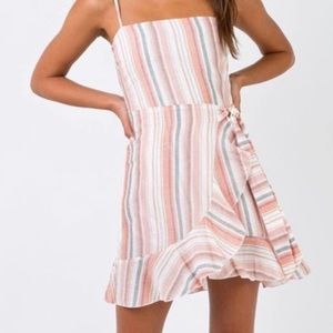 Princess Polly Colorful Wrap Dress